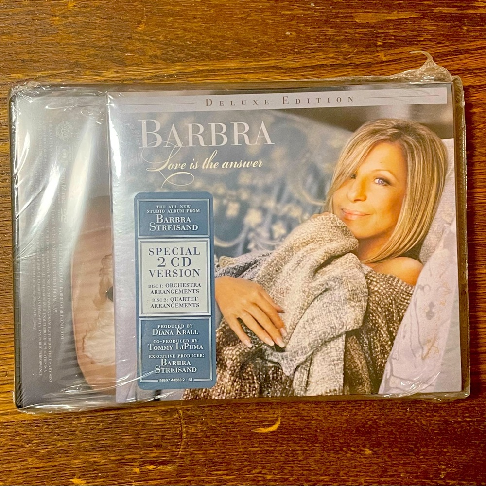 Brand New Barbra Streisand Deluxe DVD & CD Set